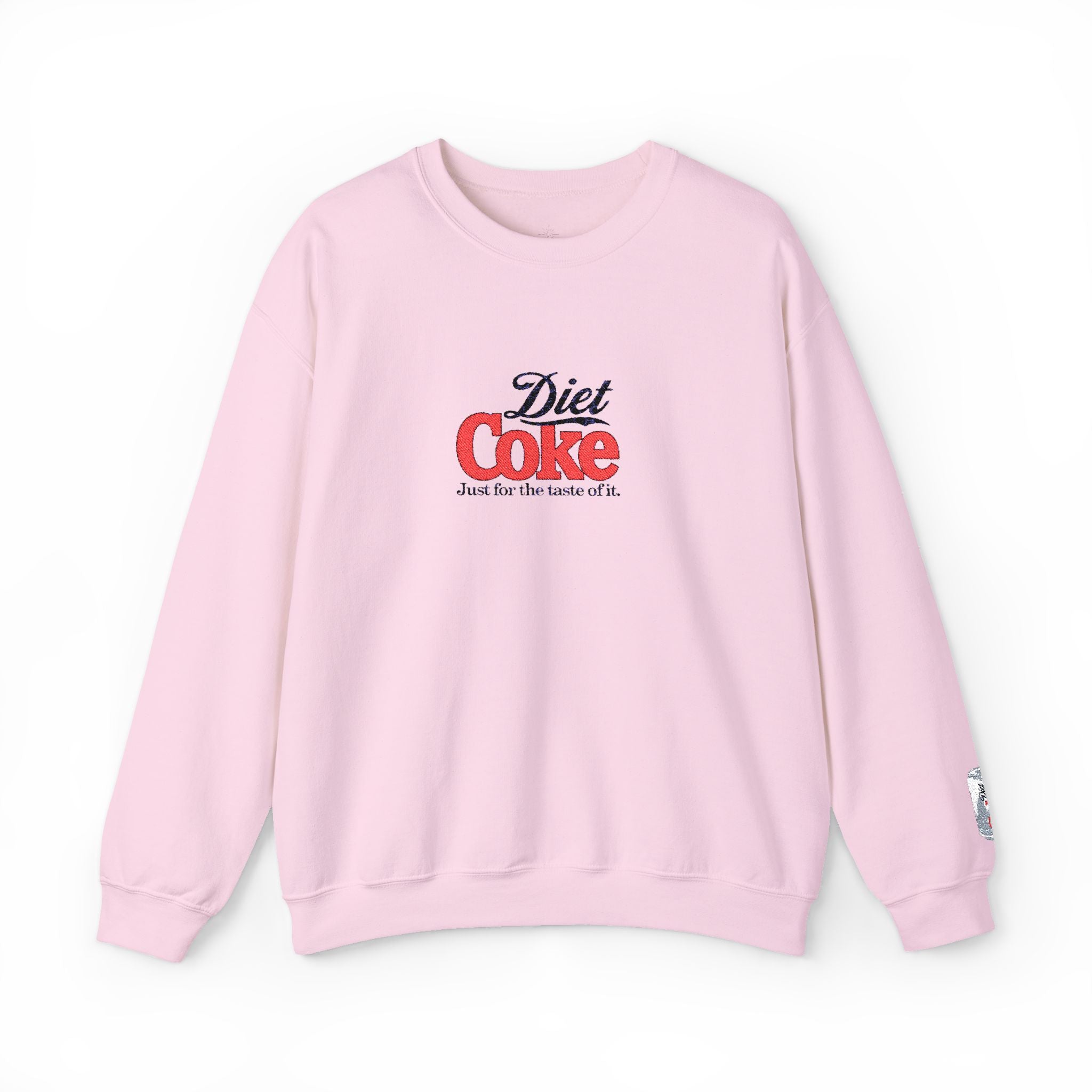 Embroidered Retro Diet Coke Graphic Crewneck
