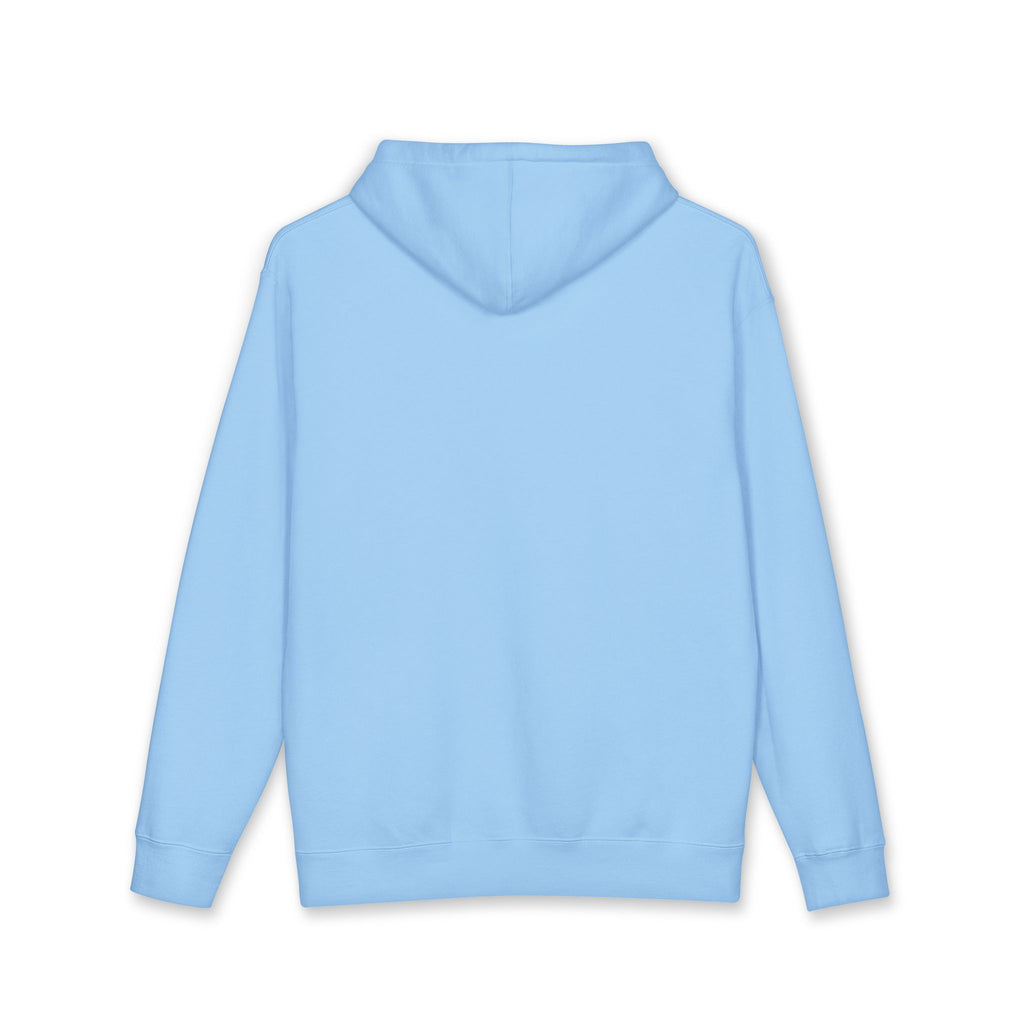 Blue Floral Hoodie