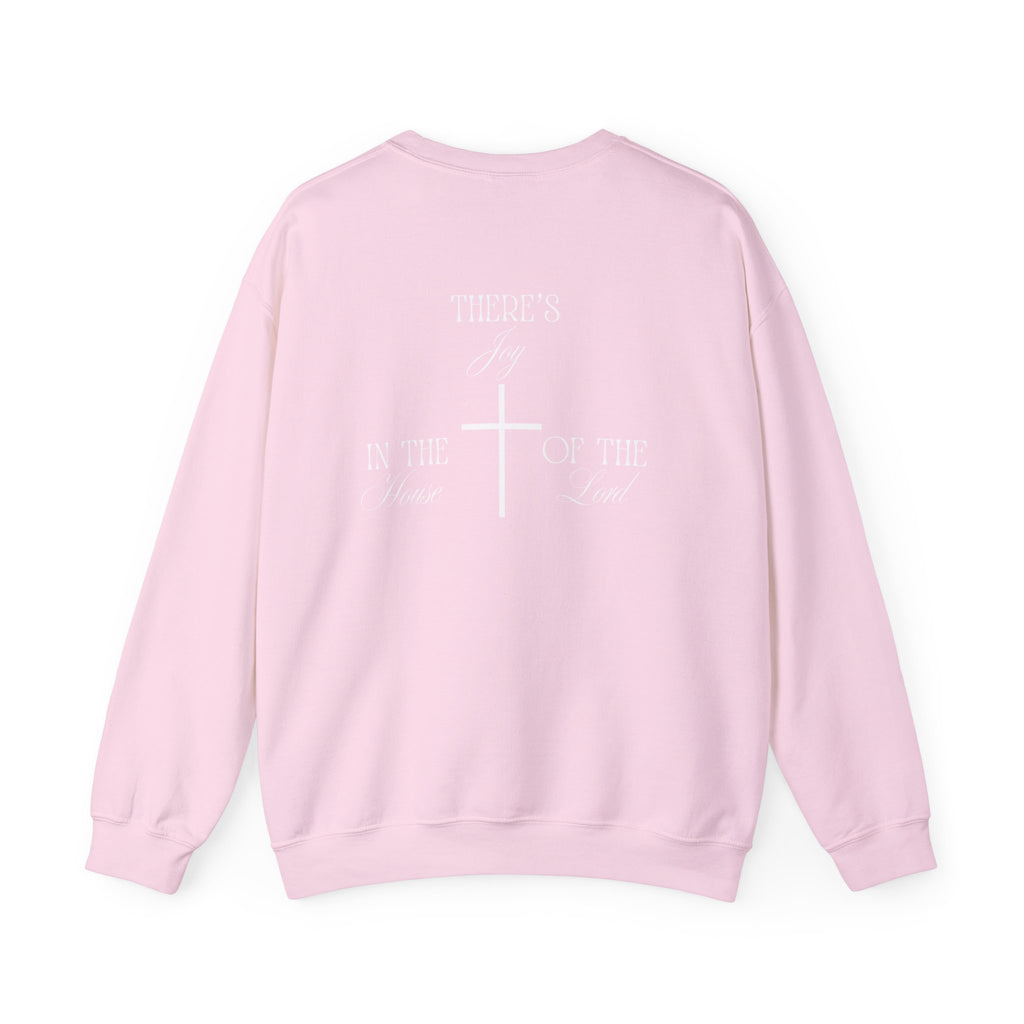 "There's Joy in the Heart of the Lord" - Crewneck - White Lettering