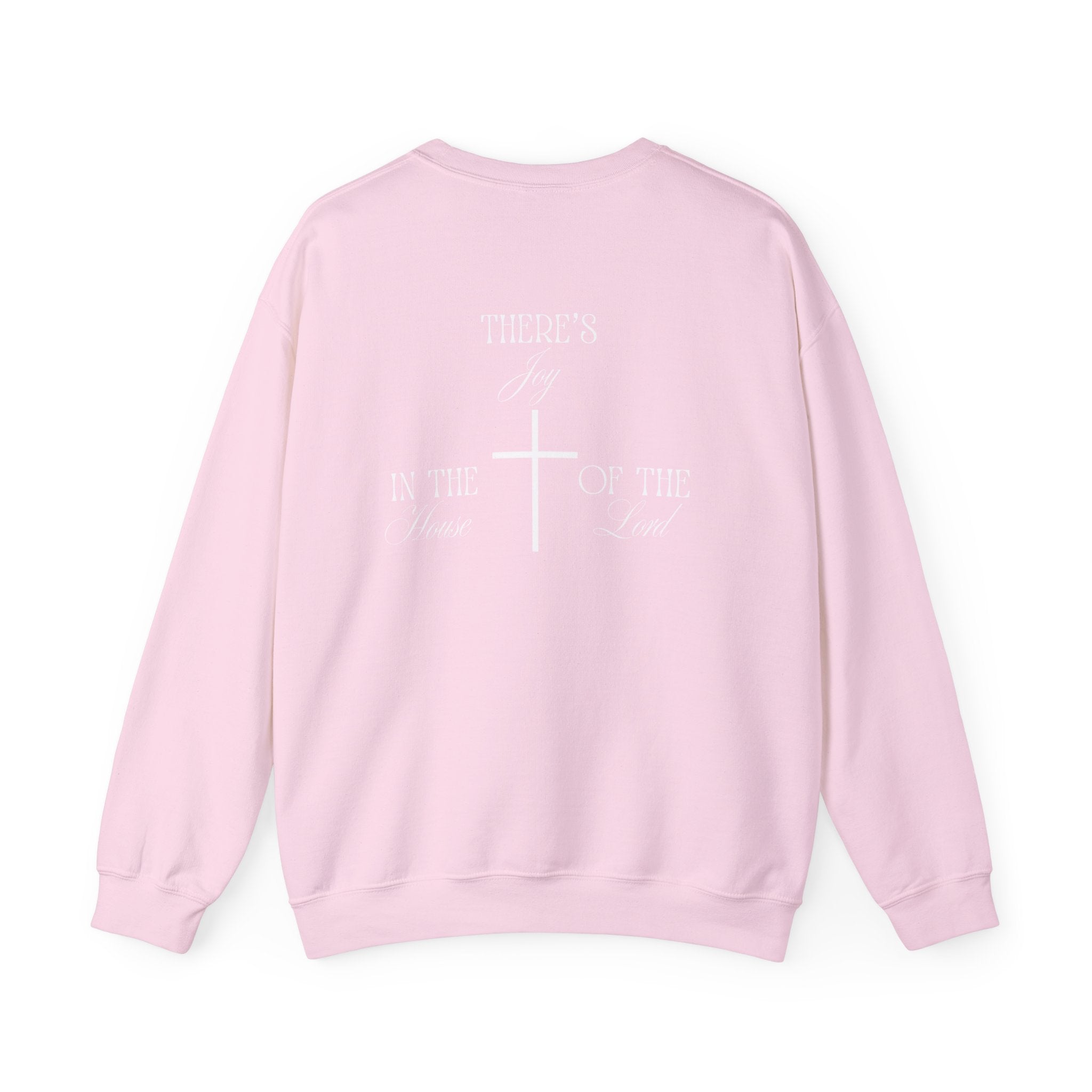"There's Joy in the Heart of the Lord" - Crewneck - White Lettering