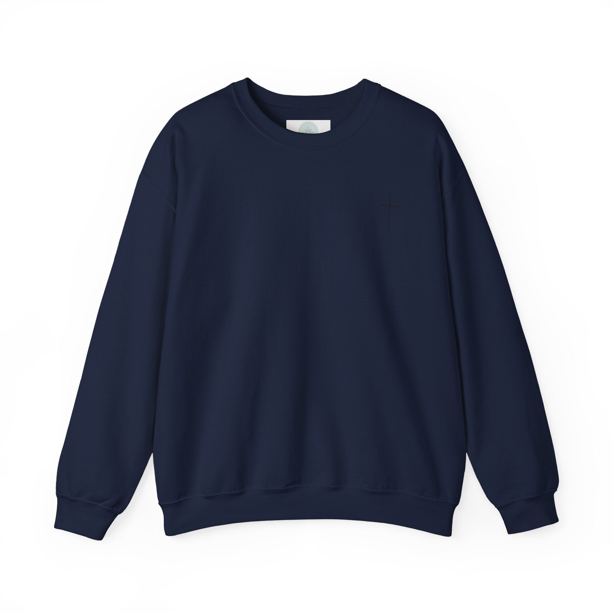 "Living Proof of a Loving God" Floral Crewneck