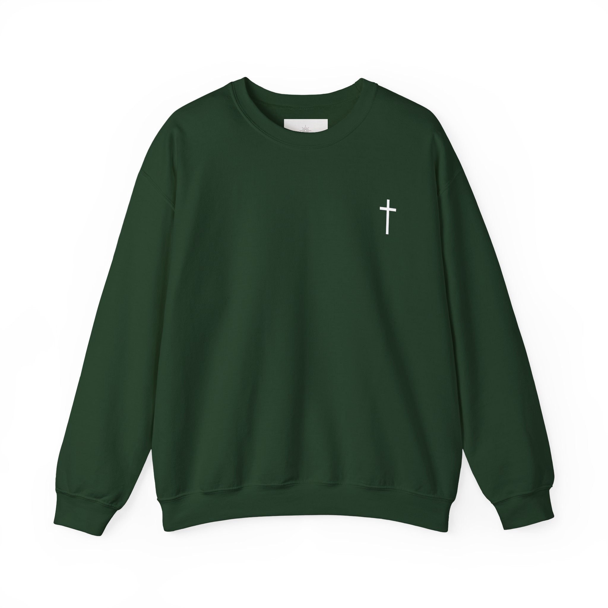 "There's Joy in the Heart of the Lord" - Crewneck - White Lettering
