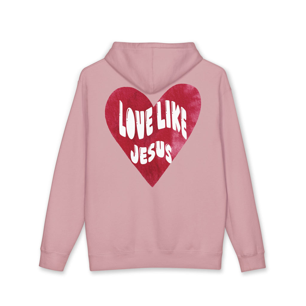 "Love Like Jesus" - Hoodie - White Cross