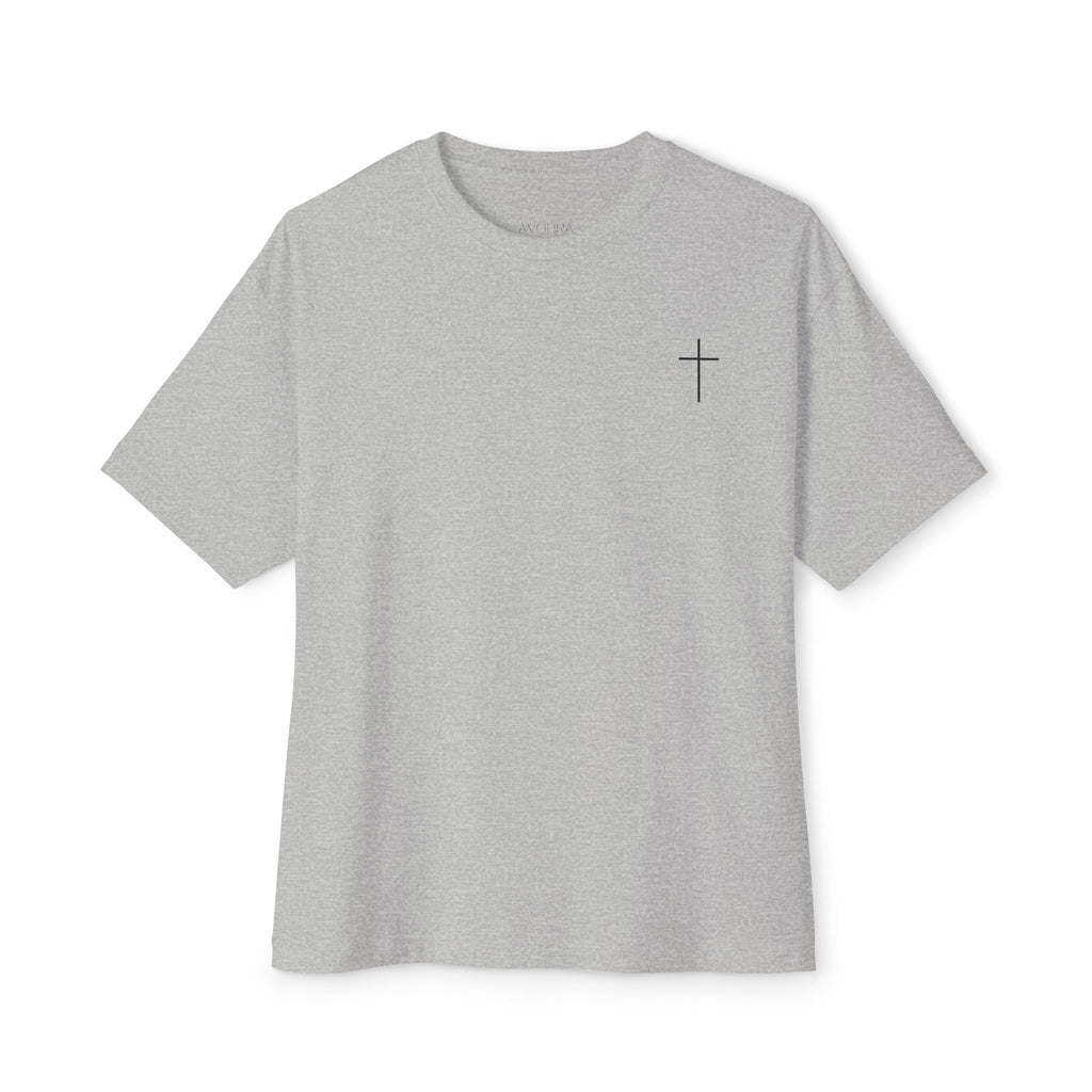 "Created by the Creator" - Floral Oversized Tee