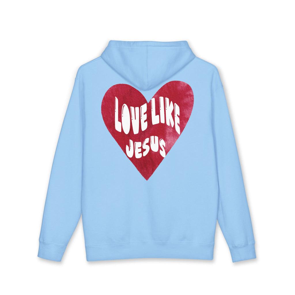 "Love Like Jesus" - Hoodie - White Cross