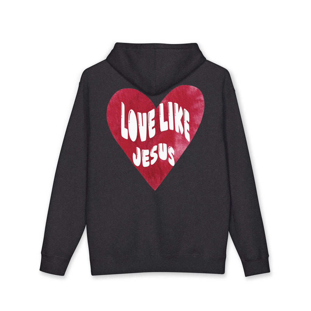 "Love Like Jesus" - Hoodie - White Cross