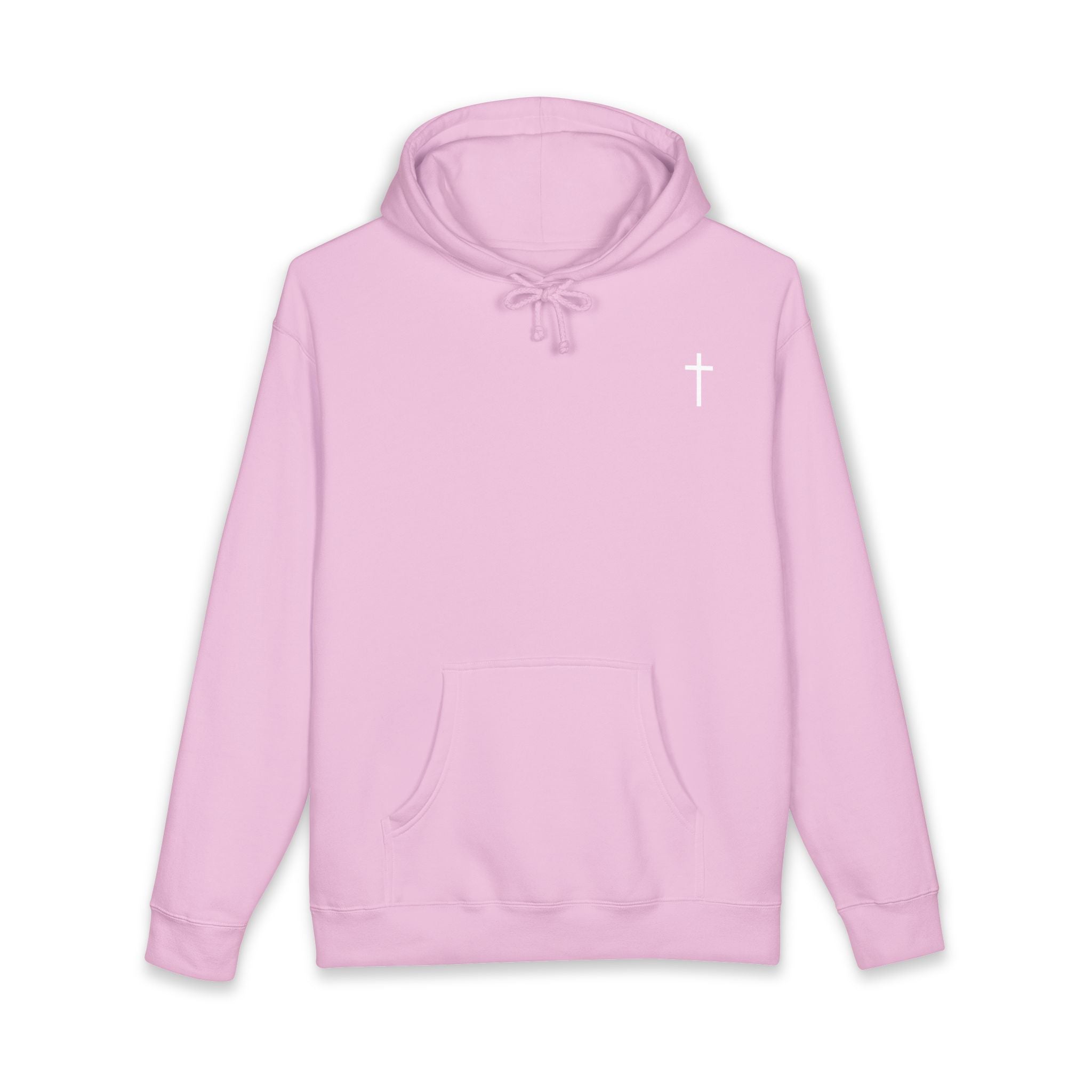 "Created by the Creator" Floral Hoodie - White Lettering