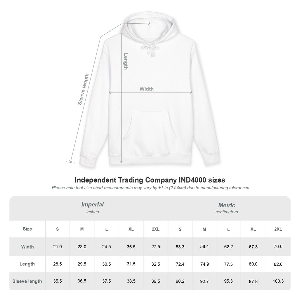 "Created by the Creator" Floral Hoodie - White Lettering