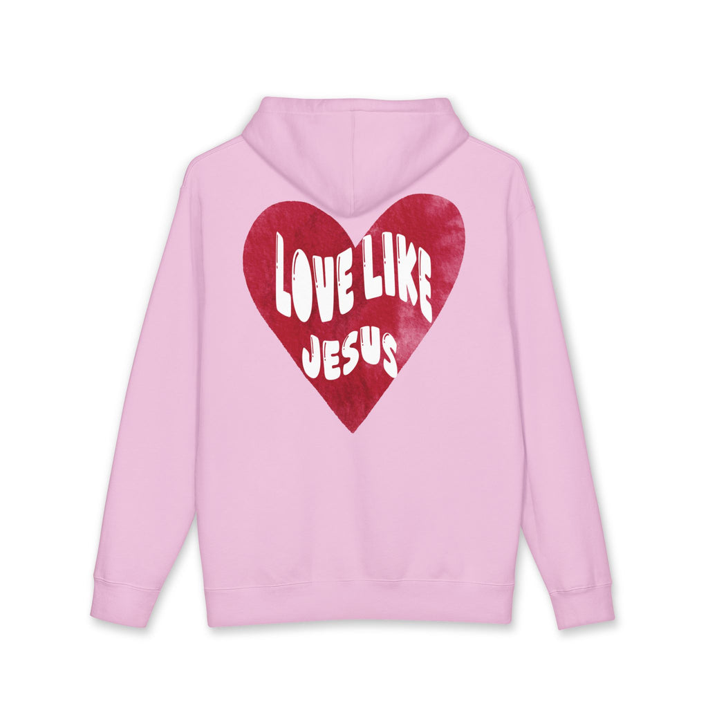 "Love Like Jesus" - Hoodie - White Cross