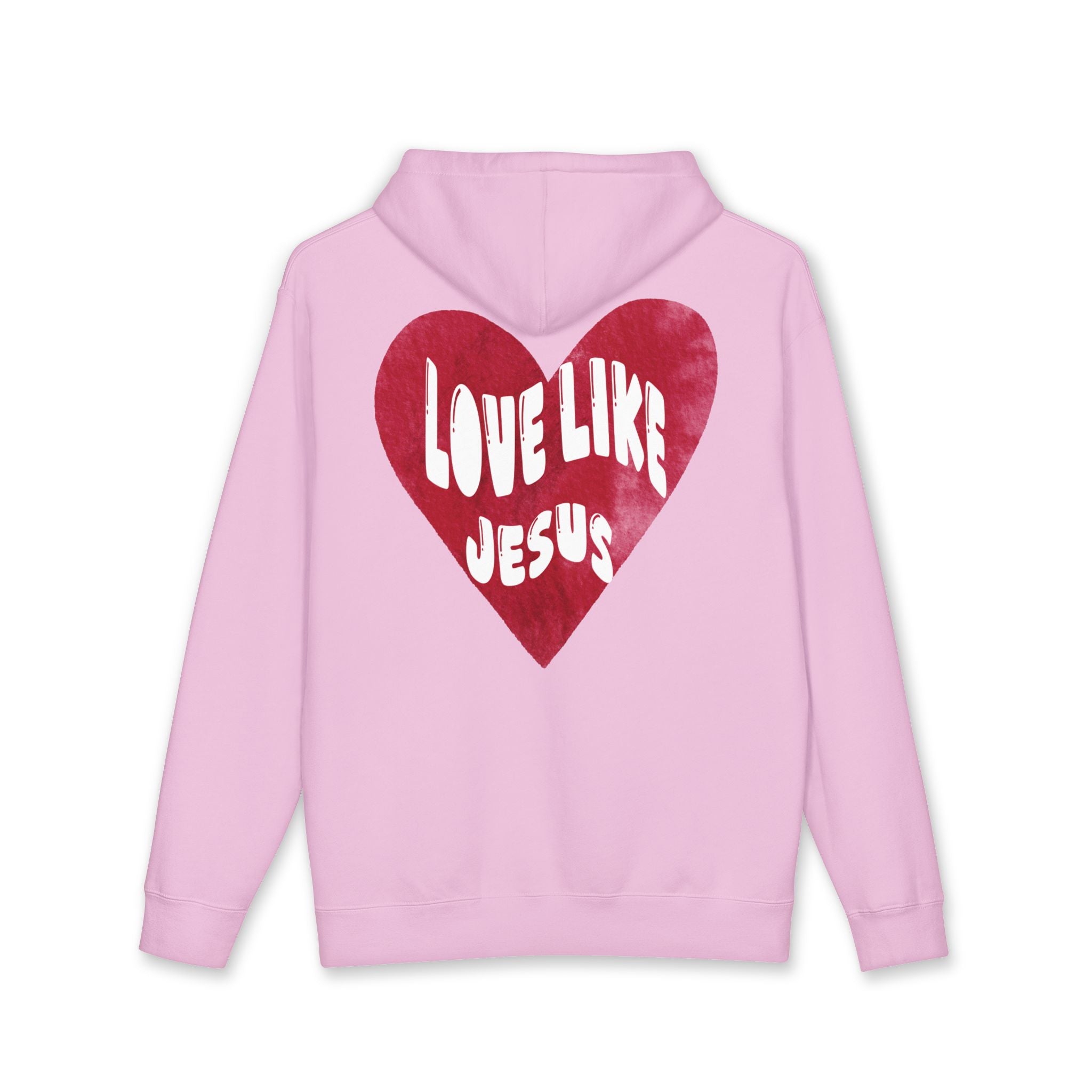"Love Like Jesus" - Hoodie - White Cross
