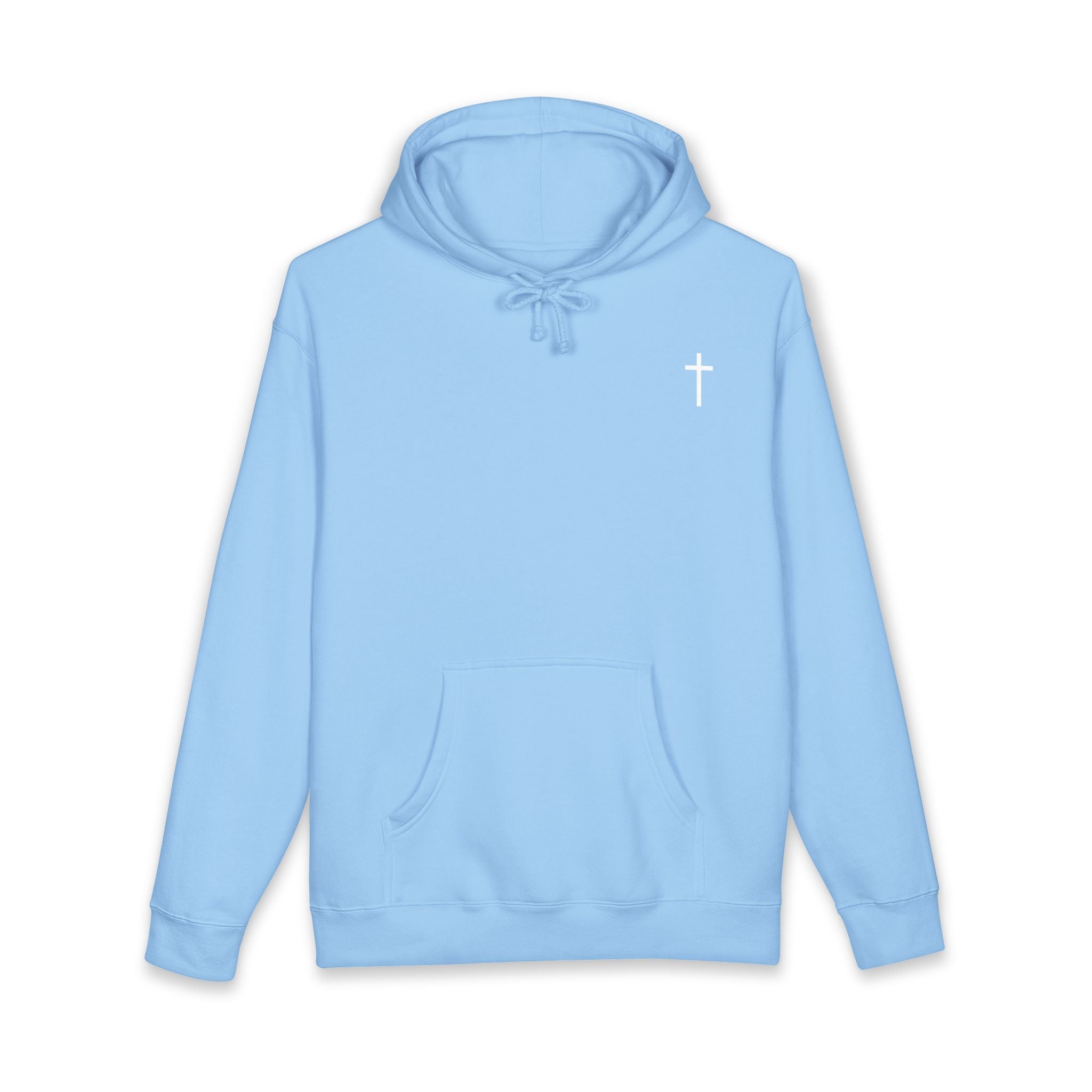 "Created by the Creator" Floral Hoodie - White Lettering