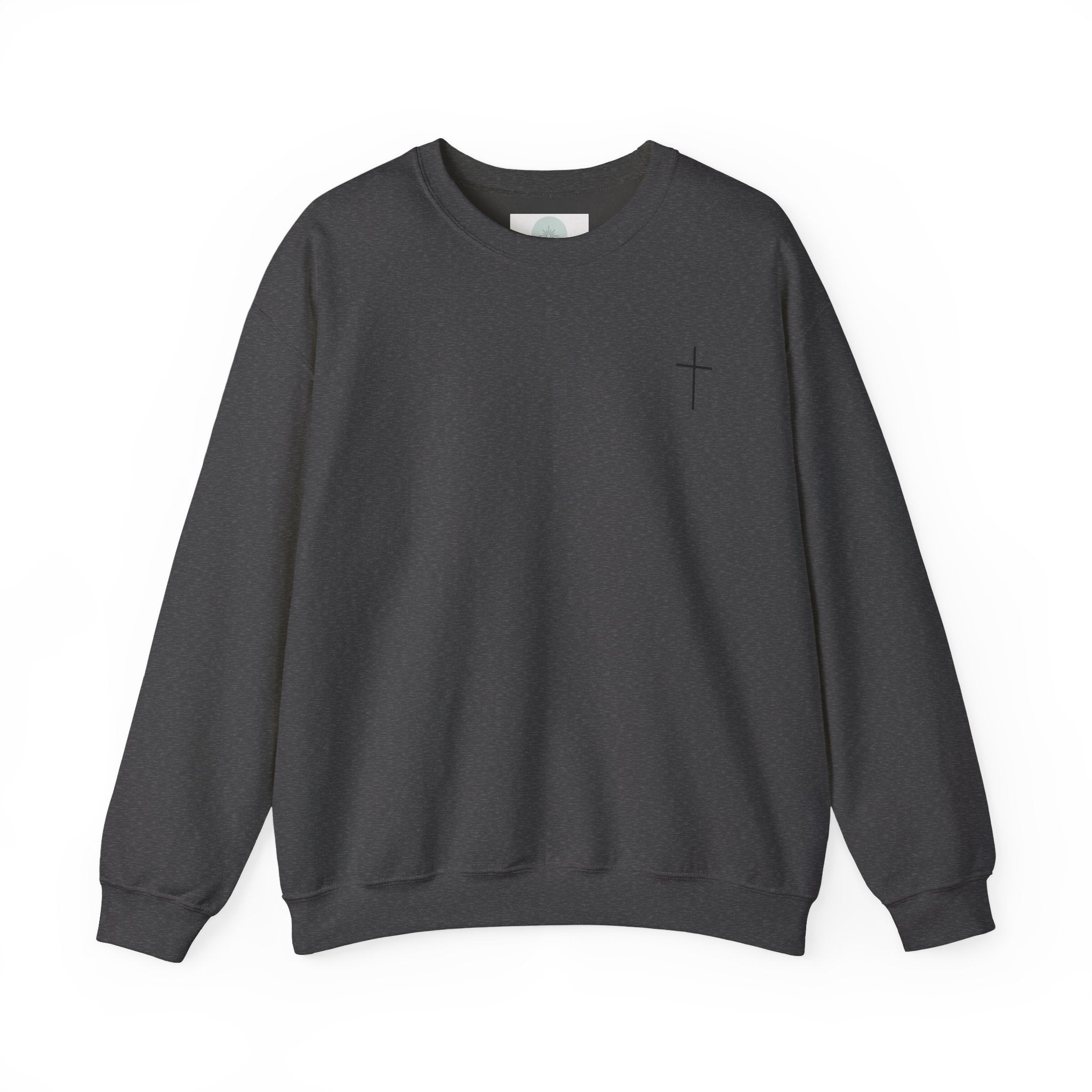 "Living Proof of a Loving God" Floral Crewneck