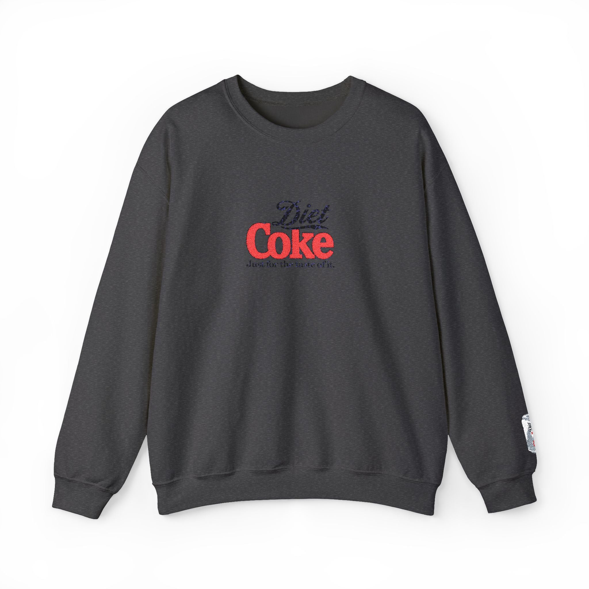 Embroidered Retro Diet Coke Graphic Crewneck