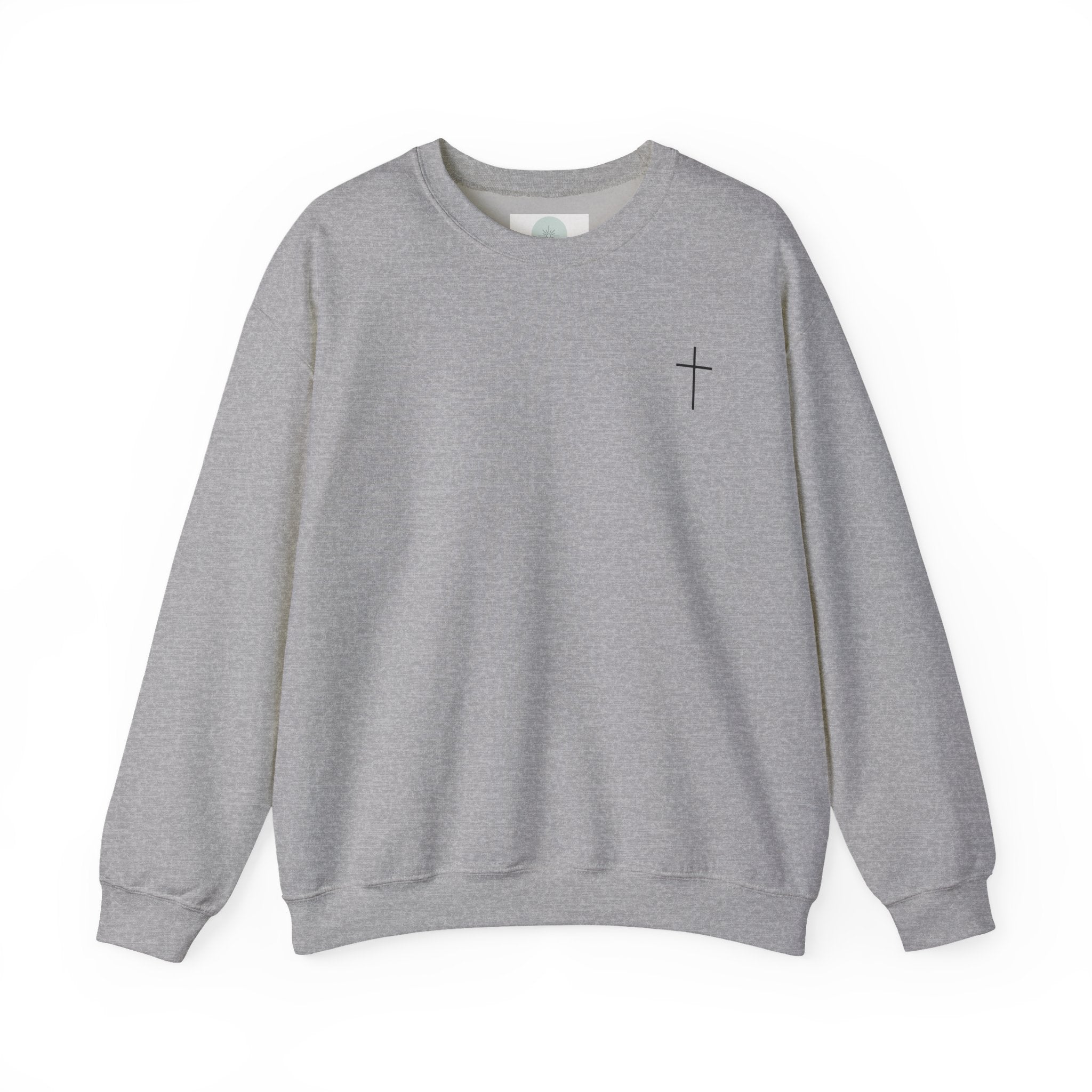 "Living Proof of a Loving God" Floral Crewneck