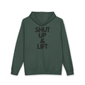 Shut Up & Lift - Hoodie - black lettering