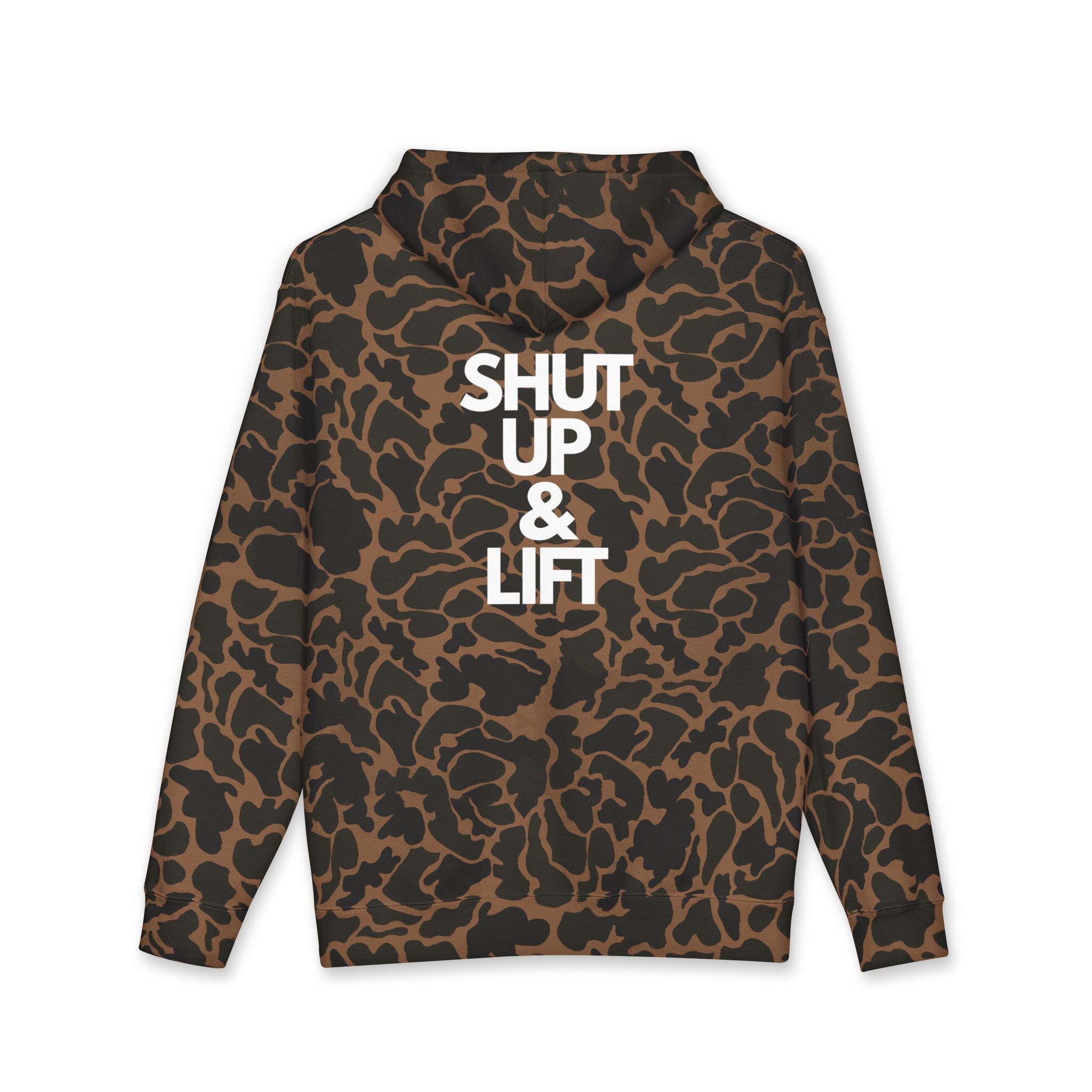 Shut Up & Lift - Hoodie - White lettering