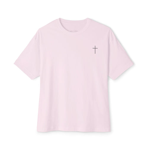 "Living Proof of a Loving God" Floral Oversized Tee