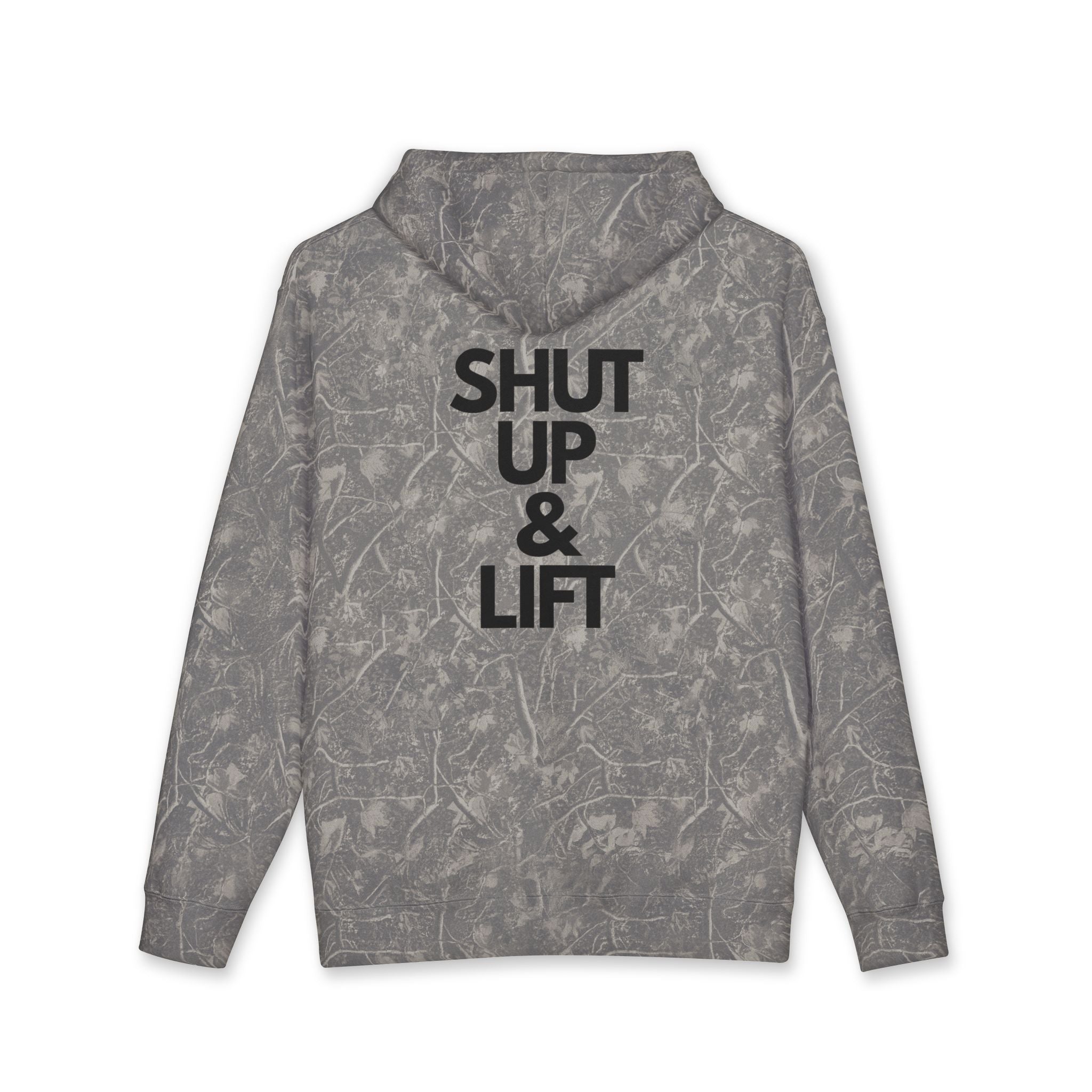 Shut Up & Lift - Hoodie - black lettering