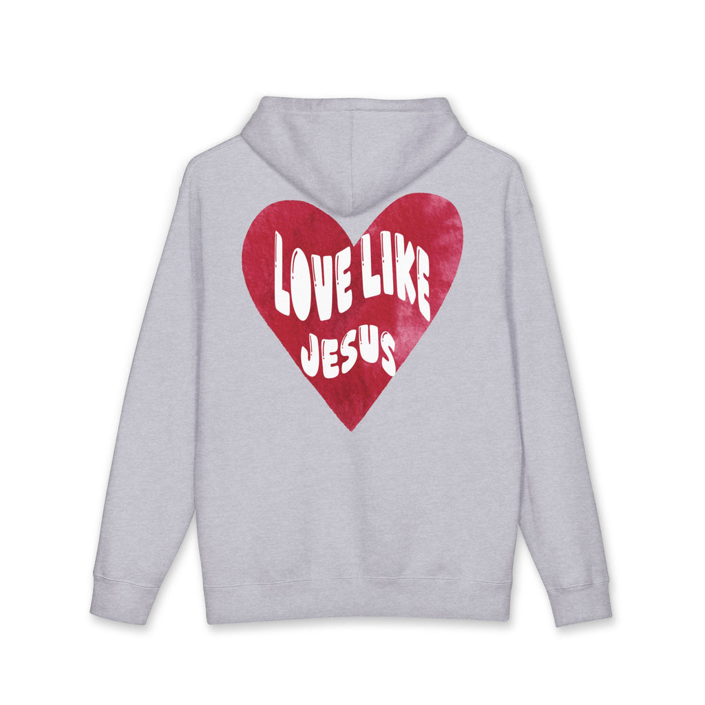 "Love Like Jesus" - Hoodie - White Cross