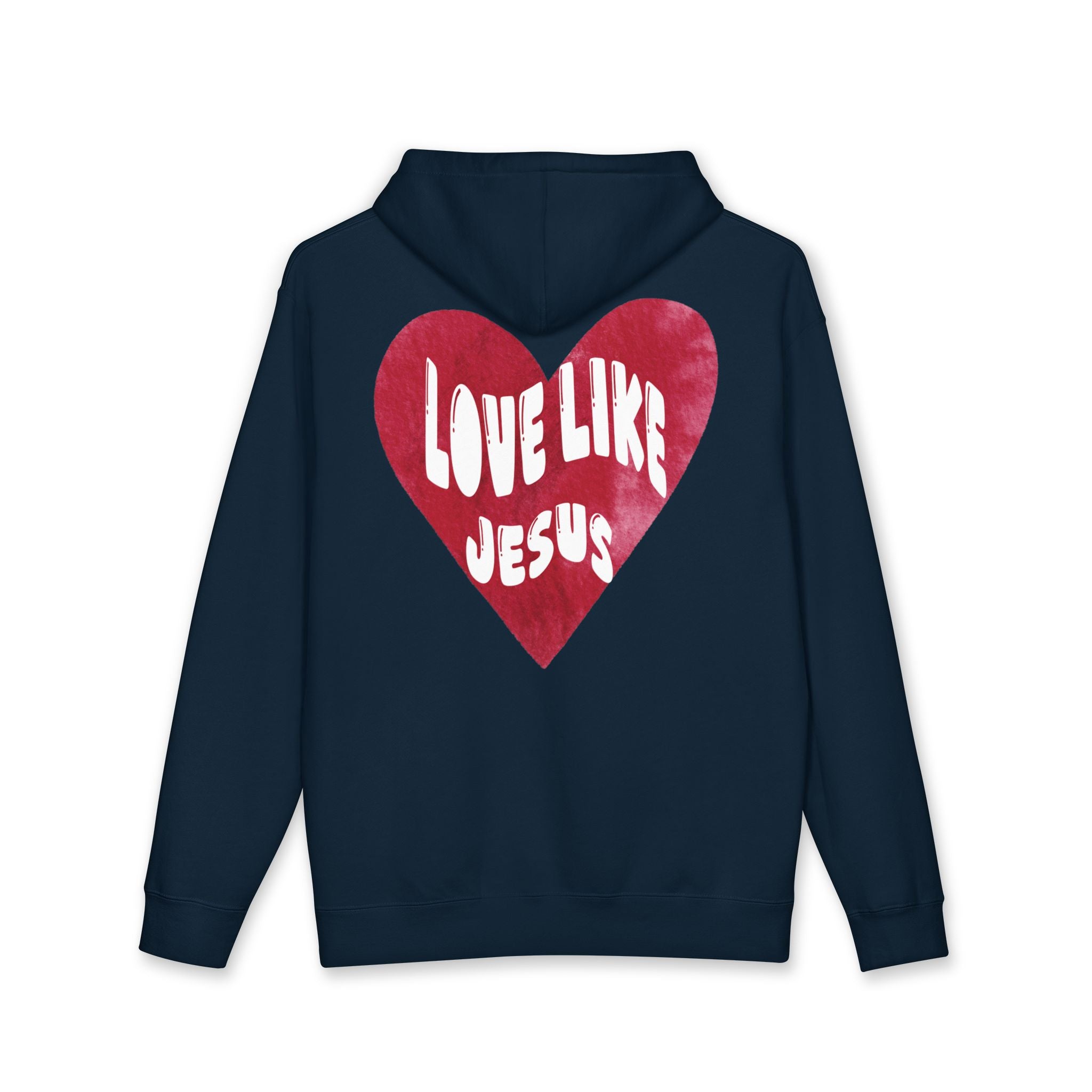 "Love Like Jesus" - Hoodie - White Cross