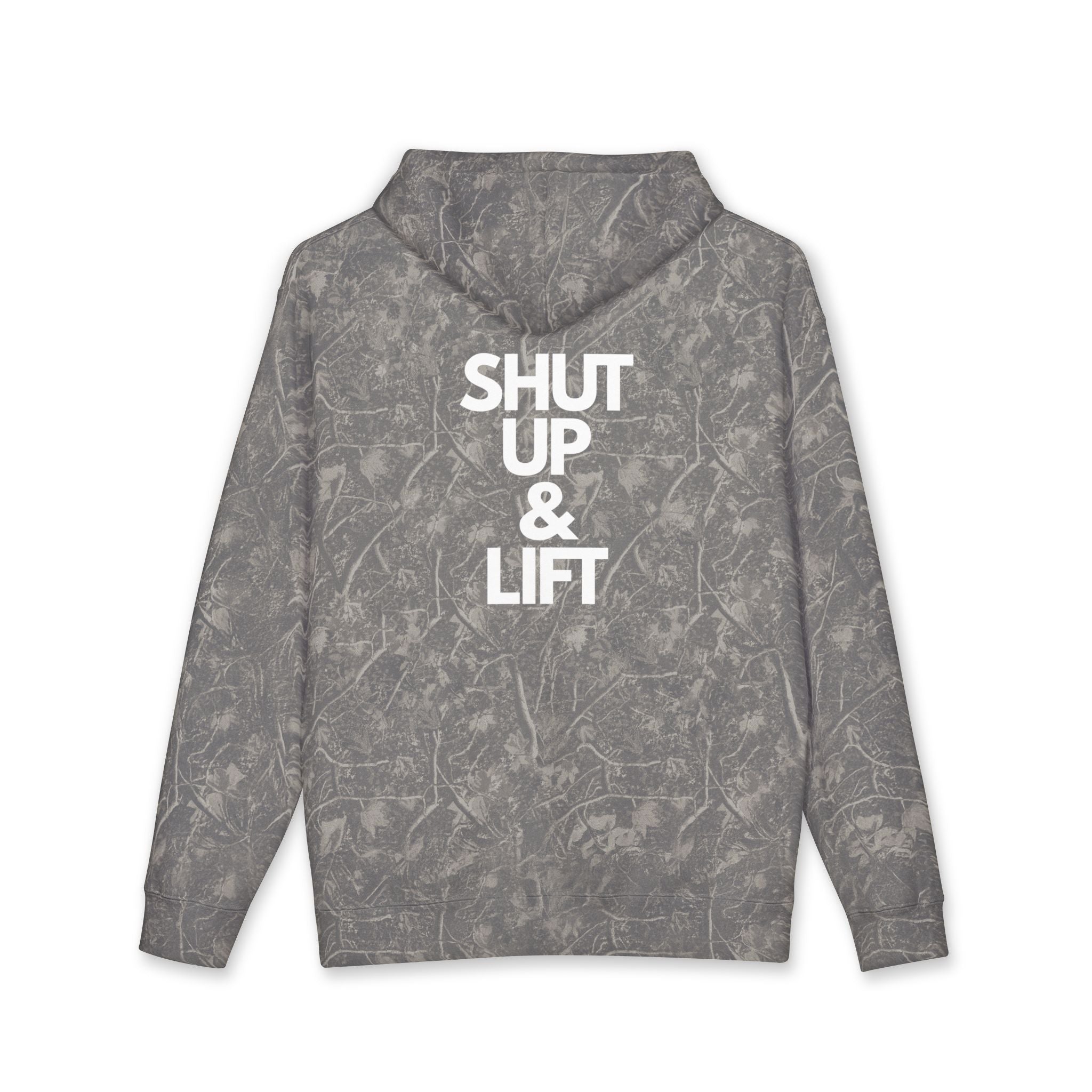 Shut Up & Lift - Hoodie - White lettering