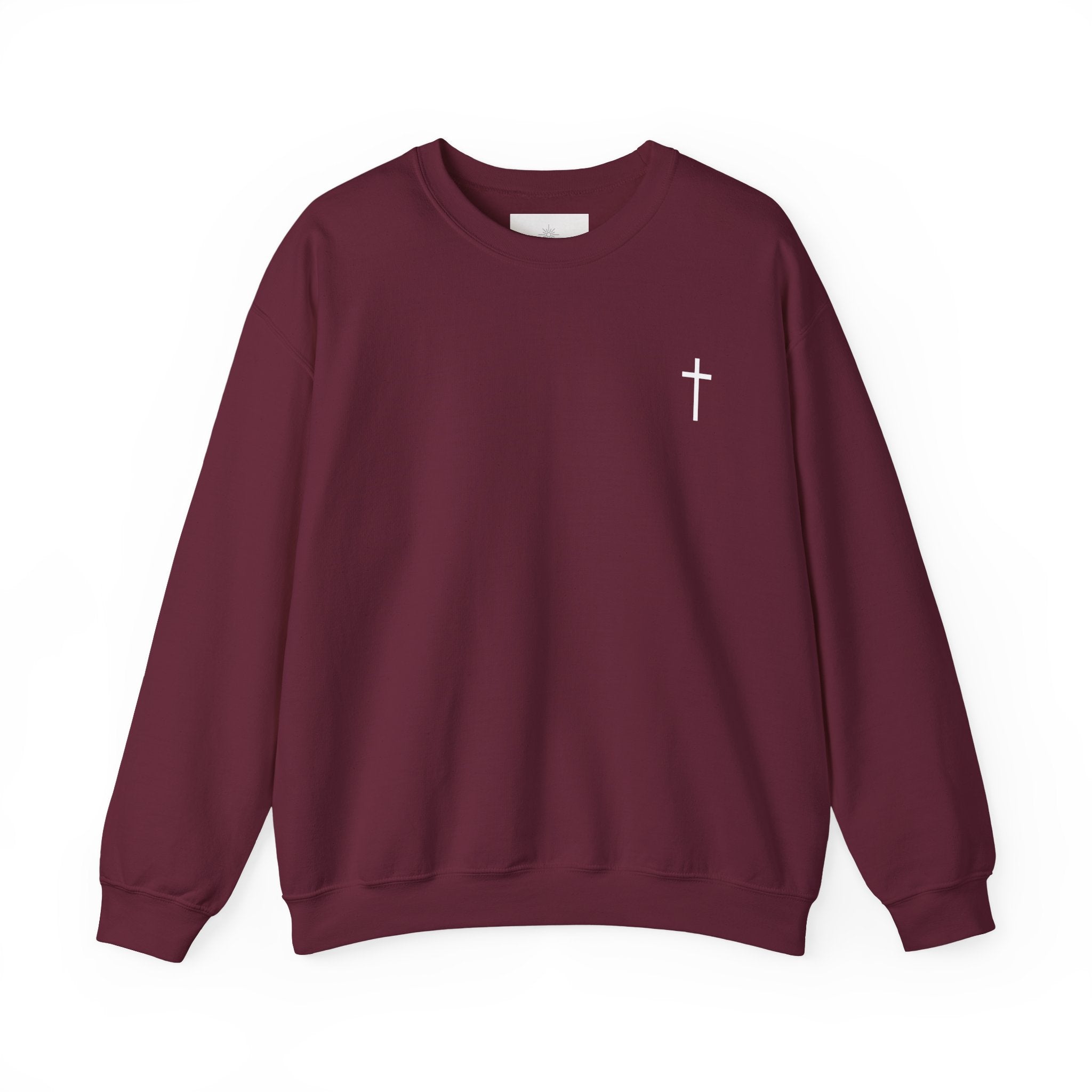 "There's Joy in the Heart of the Lord" - Crewneck - White Lettering