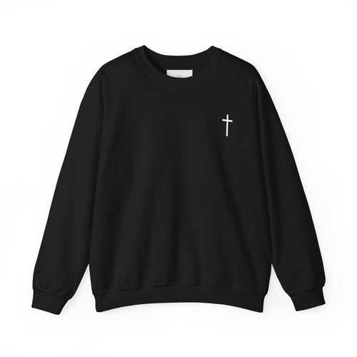 "Living Proof of a Loving God" Floral Design in Black
