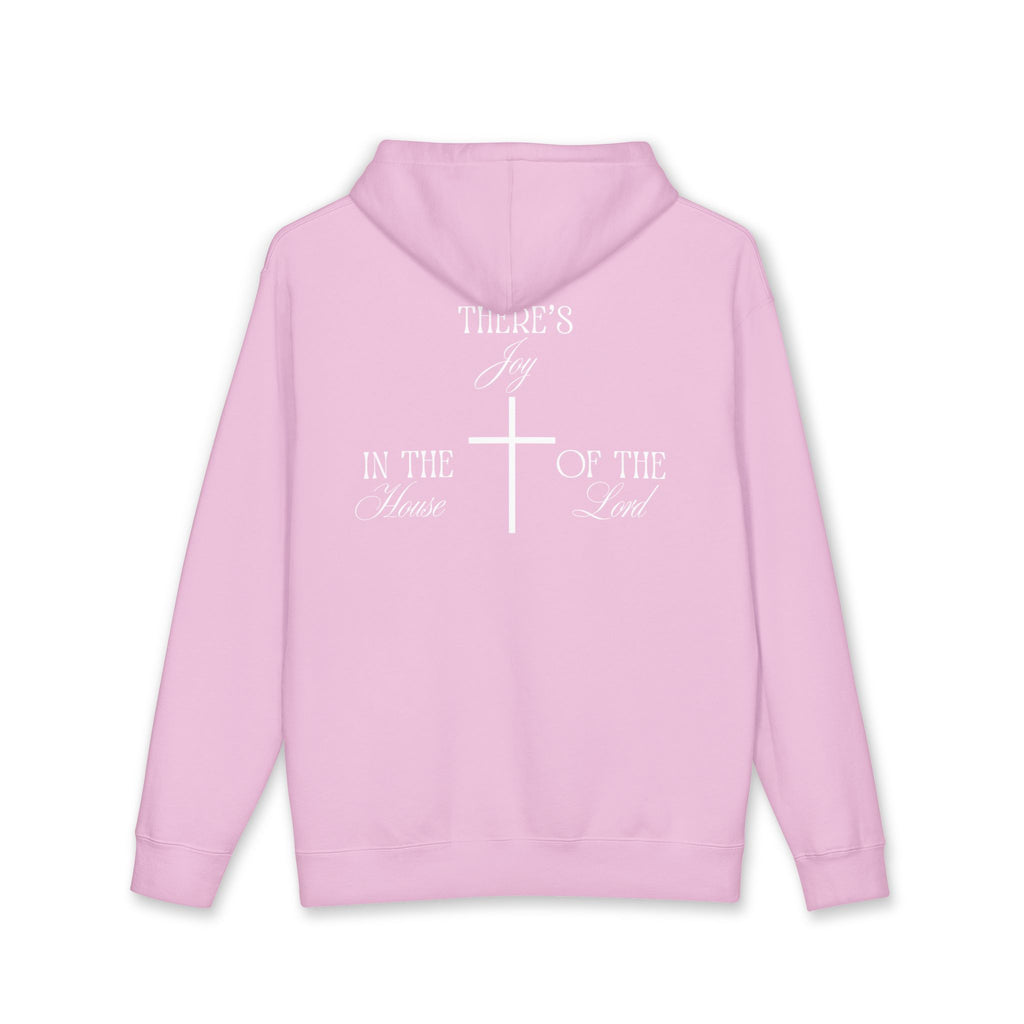 "There's Joy in the House of the Lord" - Hoodie - White Lettering