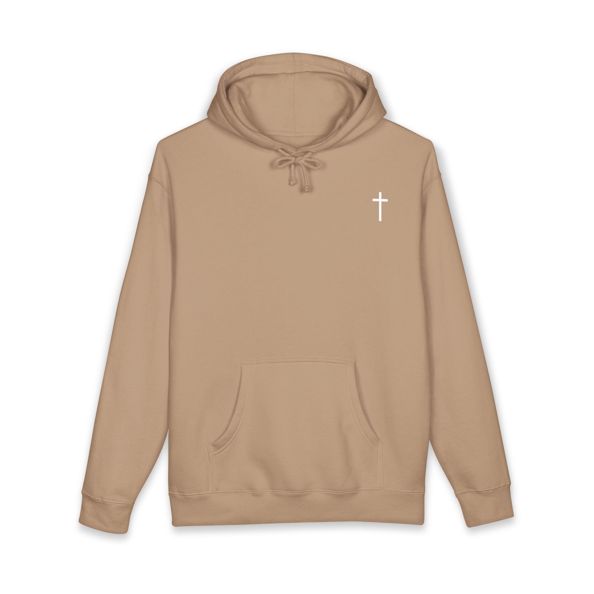 "Created by the Creator" Floral Hoodie - White Lettering