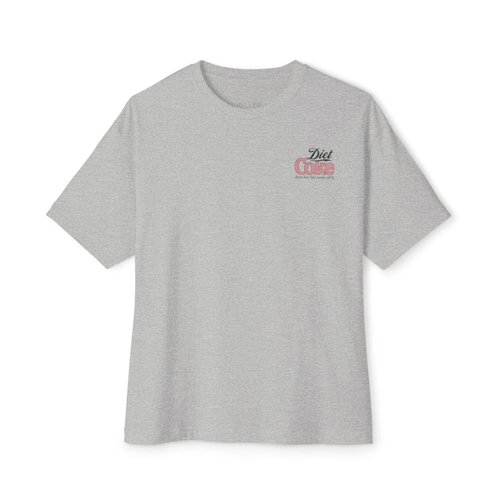 Floral Diet Coke Can Oversized Tee