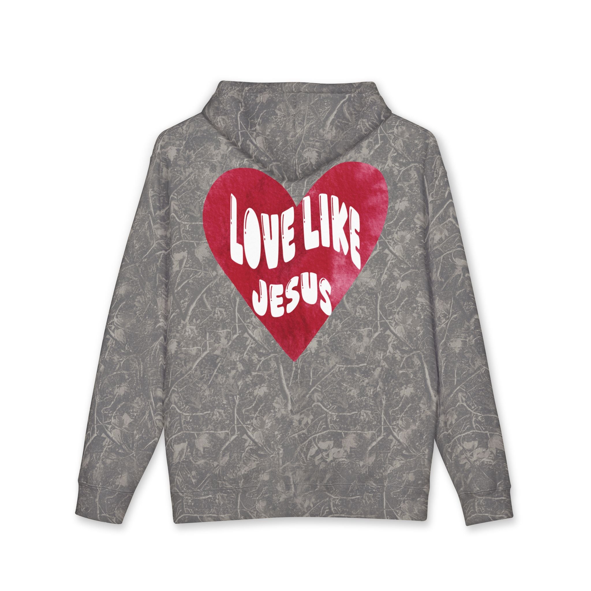 "Love Like Jesus" - Hoodie - White Cross