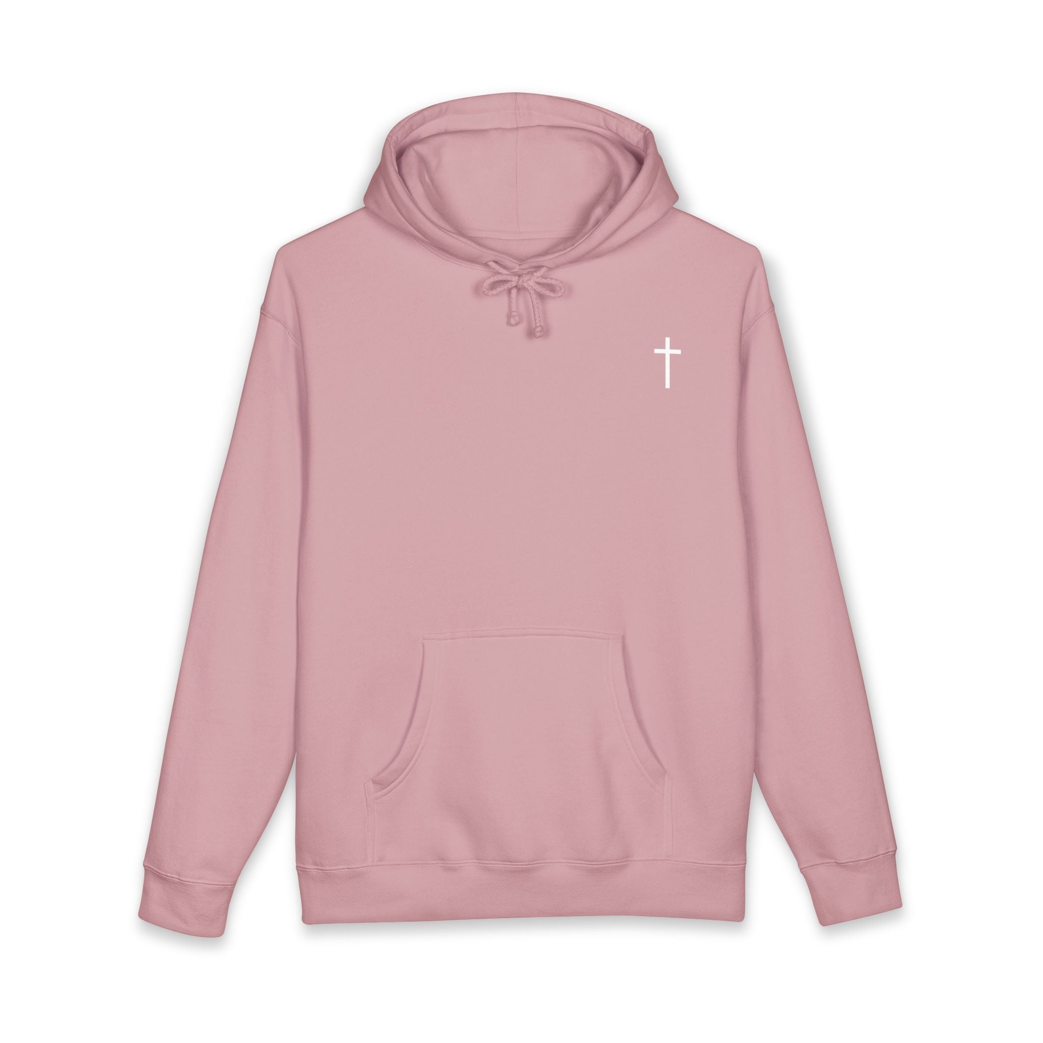 "Created by the Creator" Floral Hoodie - White Lettering