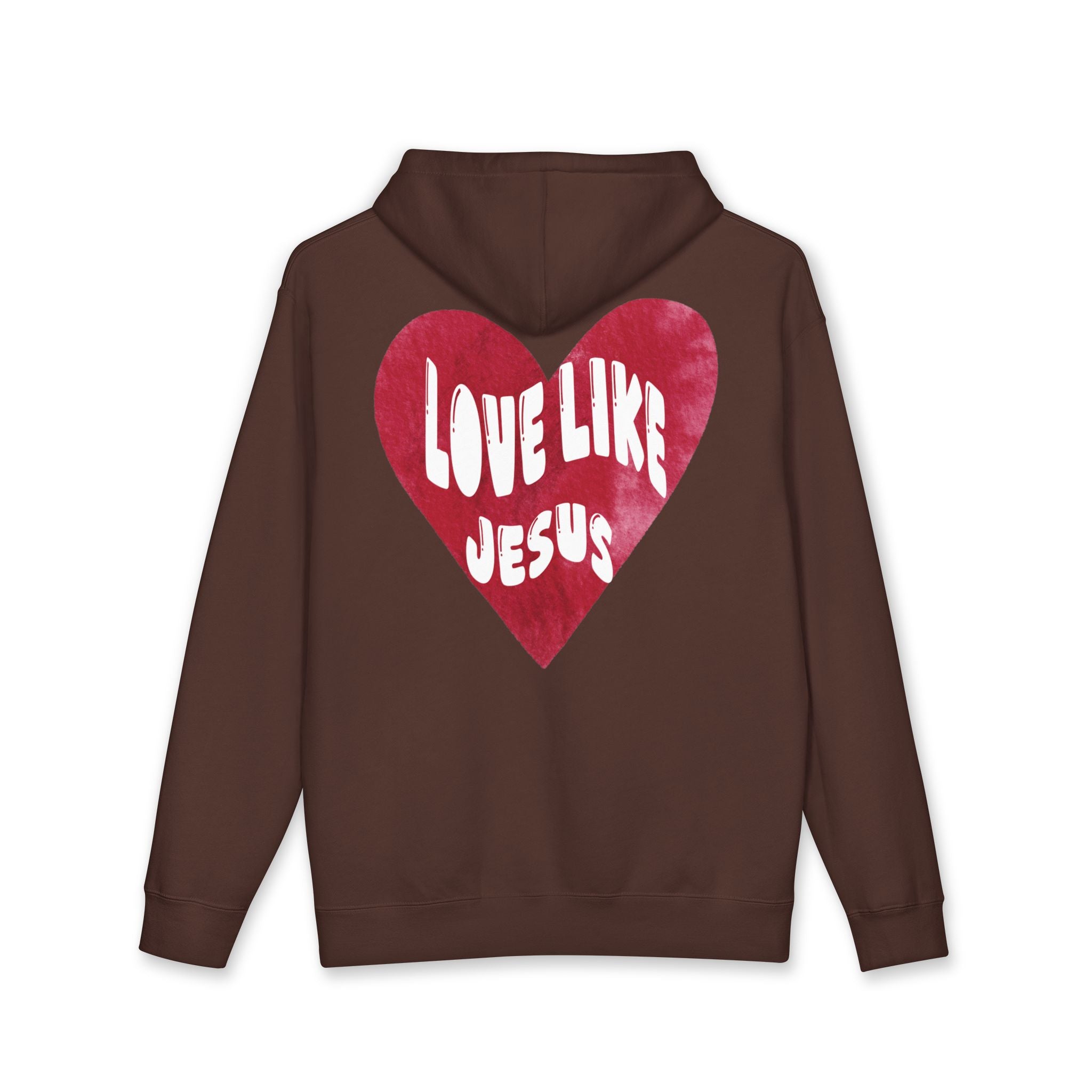 "Love Like Jesus" - Hoodie - White Cross
